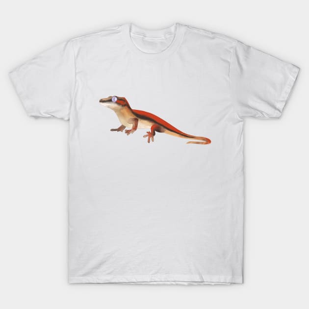 Gargoyle Gecko, Gecko Lovers, Colorful Lizard T-Shirt by sockdogs